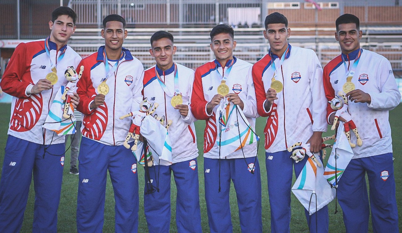 Olimpia saca pecho y se llena de orgullo con sus "chicos de oro"