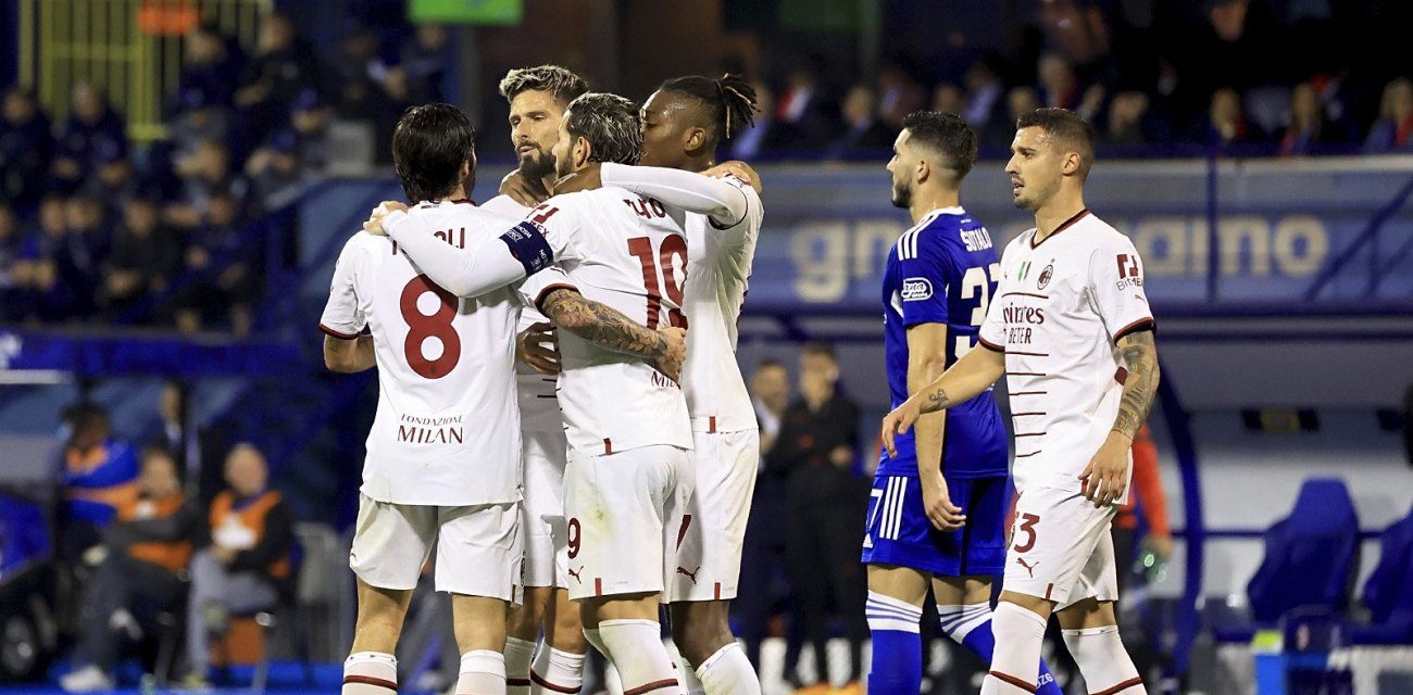 El AC Milan gana y queda en posición favorable para acceder a octavos de final