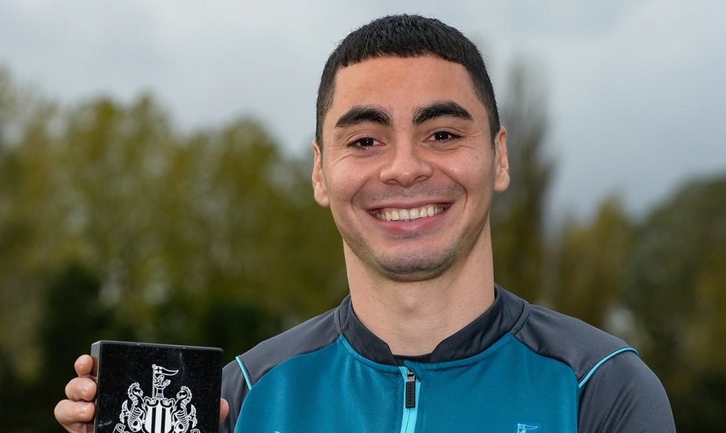 Miguel Almirón elegido como el mejor jugador del Newcastle en el mes de octubre