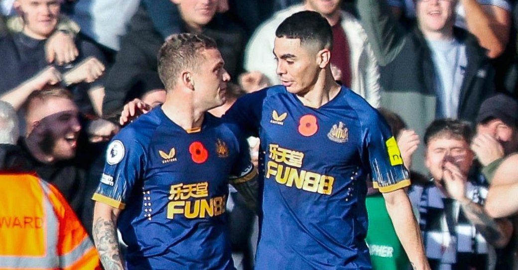 El guiño de Kieran Trippier a Miguel Almirón por su nuevo gol en la Premier League