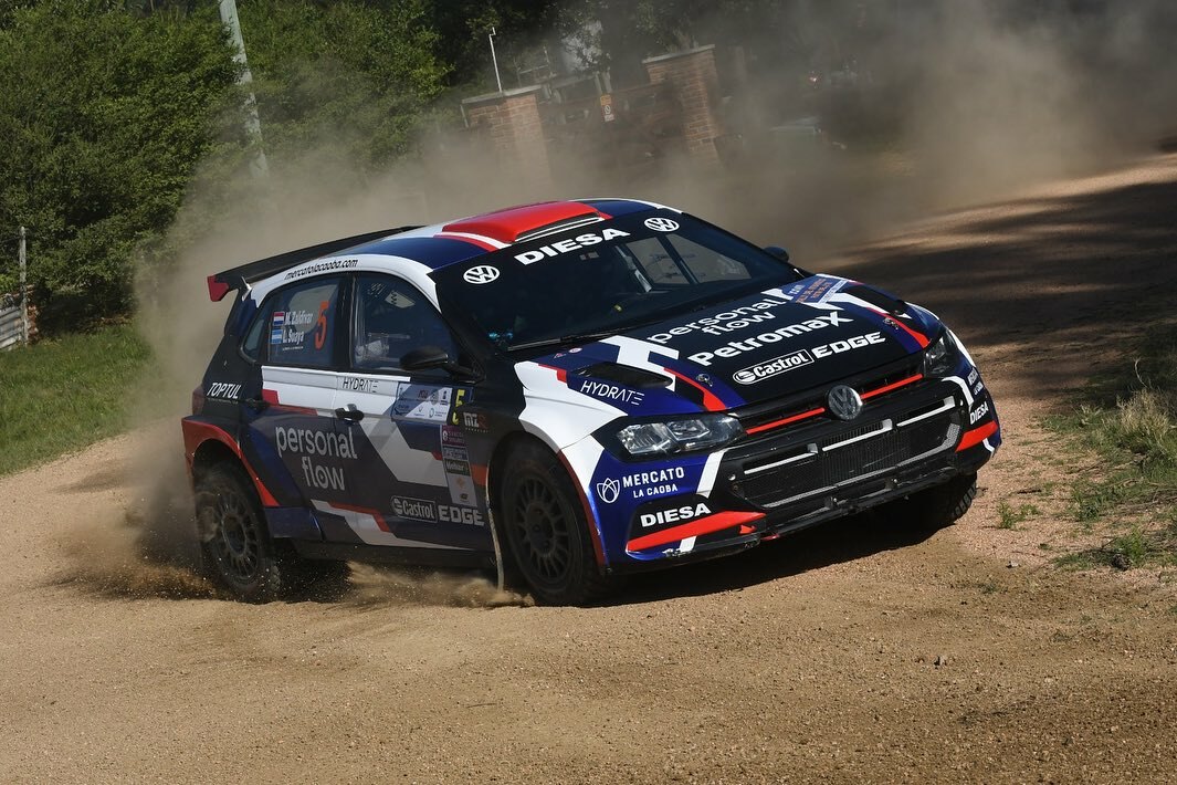 Los paraguayos marcan el ritmo en el shakedown en Uruguay