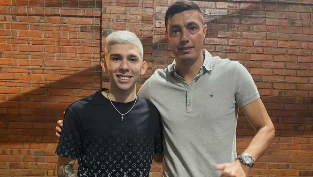 Enciso y "Tacuara", un encuentro especial entre dos cracks