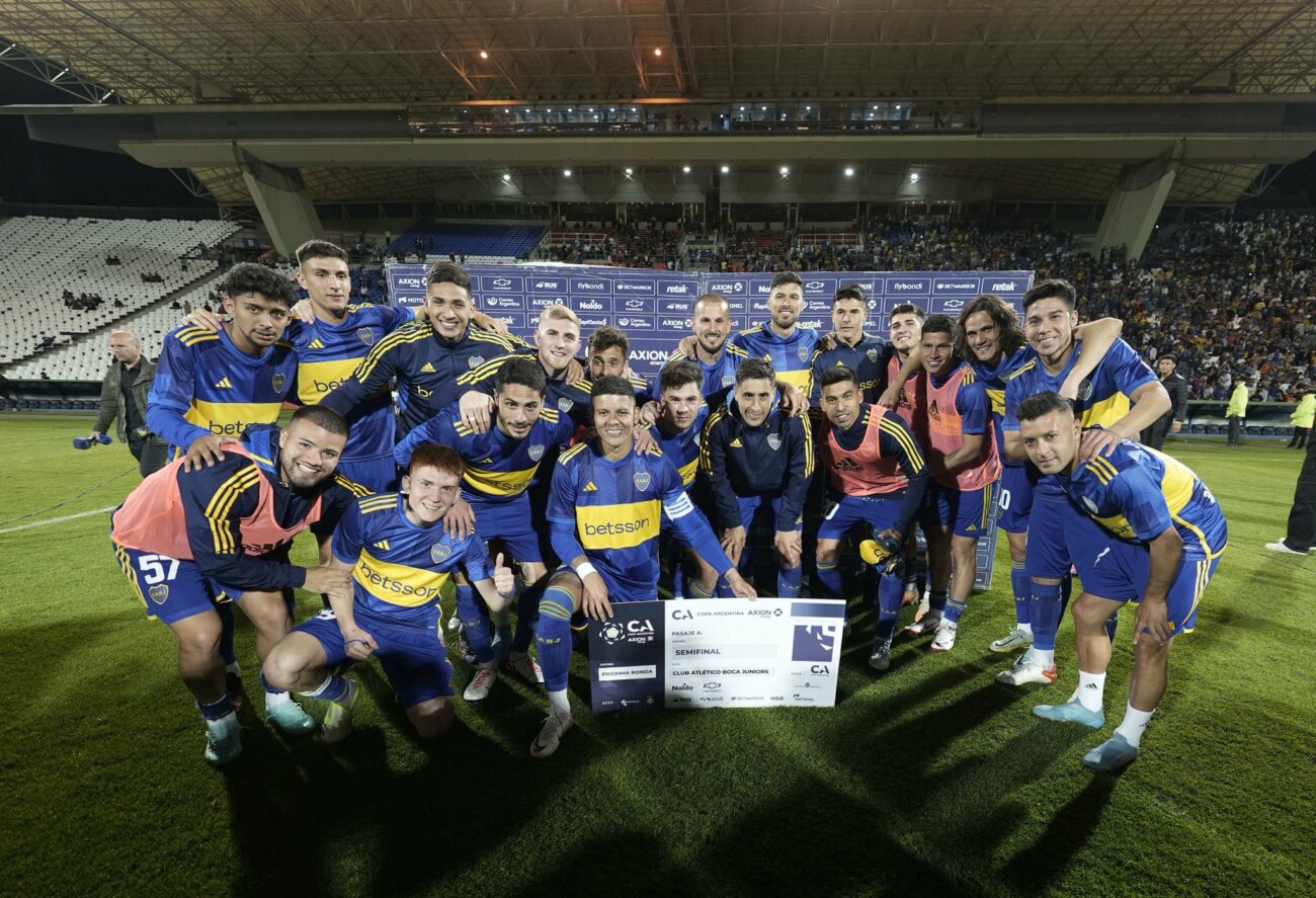 Boca, a semifinales de la Copa Argentina al vencer a Talleres en penales