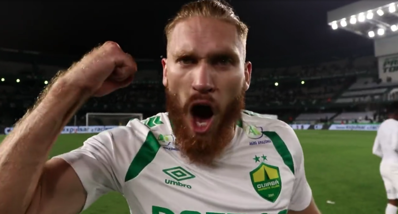 Isidro Pitta marca un golazo en triunfo de Cuiabá en el Brasileirao